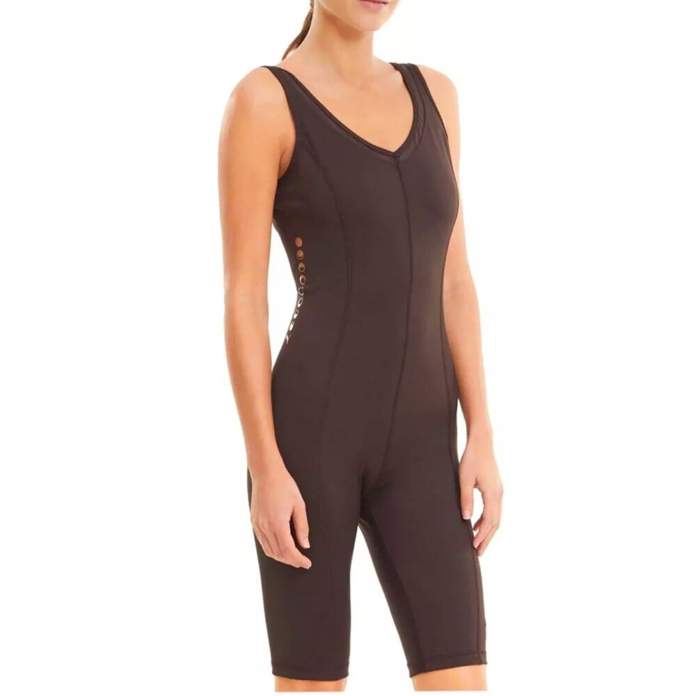 NWT Women's Puma x First Mile Exhale Yoga One-piece Bodysuit S Cara Delevingne